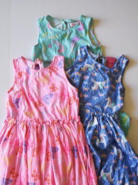 Lot 3 Girls Designer Dresses Size 7 8 Isaac Mizrahi Cynthia Rowley Tommy Bahama